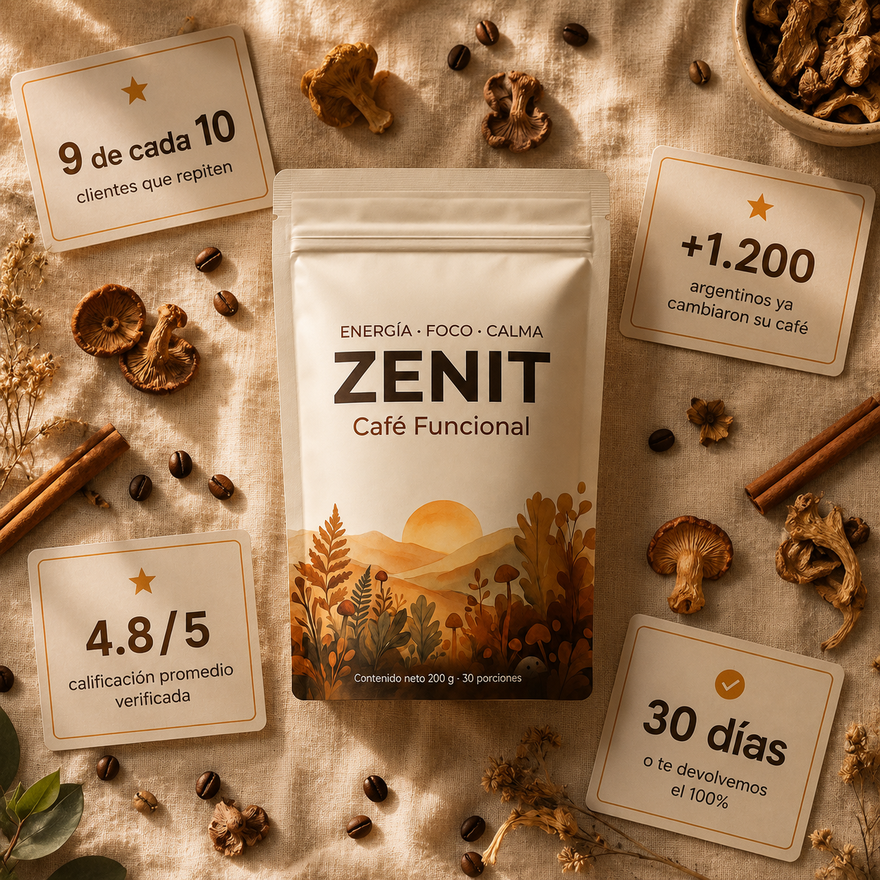 ZENIT® — Energía calma, todo el día
